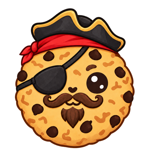 Pirate cookie