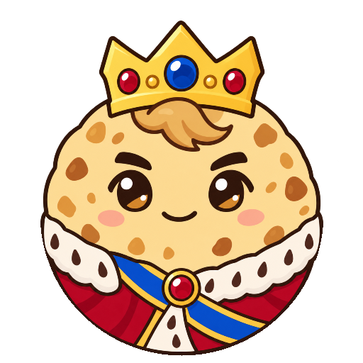 The royal Cookie Crumble character